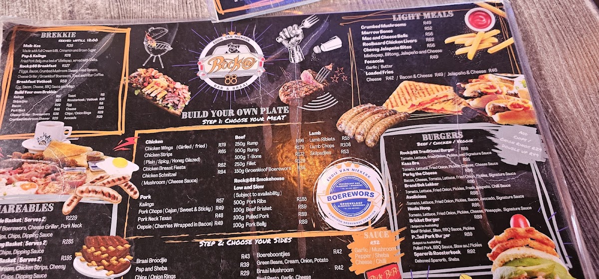 Menu Rock@88 Moreleta-10